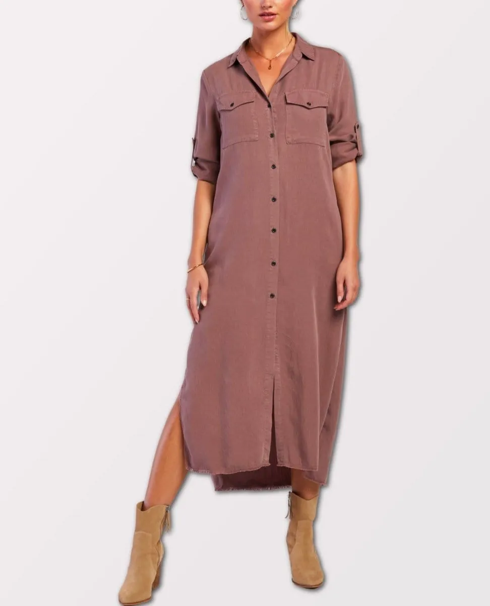 Desert Mauve Andy Maxi Dress