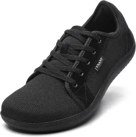 Men's Wide Slip on Barefoot Walking Shoes | Zero Drop Sole | Minimalist Footwear | Wide Toe Box (B-Blue/White,16.5)