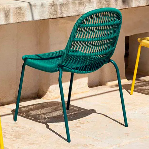 Outdoor Braided & Rope Coffee Set - Ally