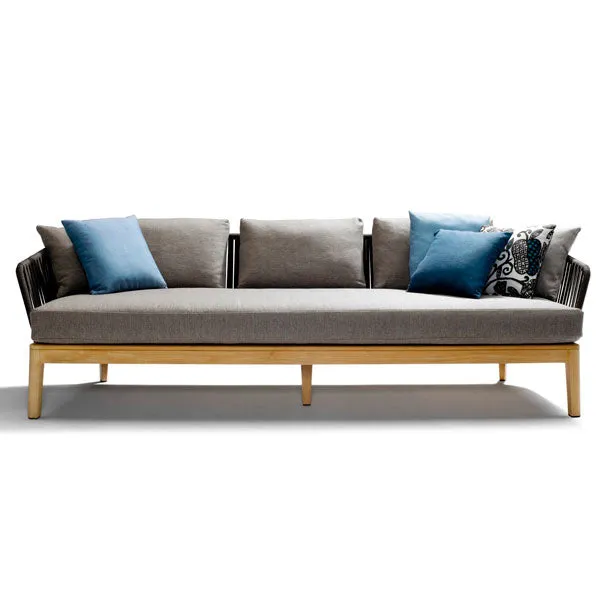 Outdoor Furniture Braided & Rope Sofa - Blessy -  Ready Stock Sale