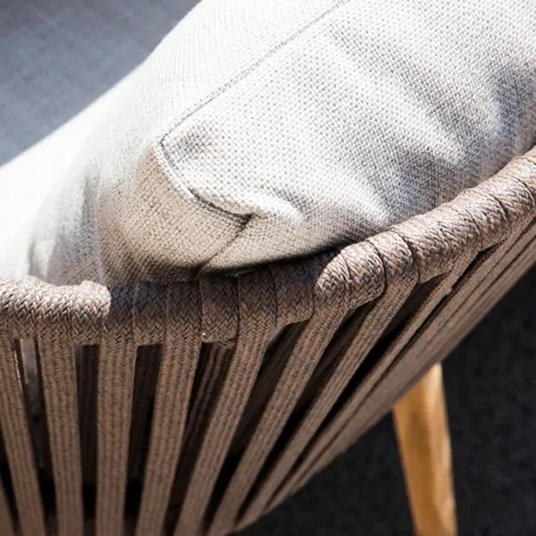 Outdoor Furniture Braided & Rope Sofa - Blessy -  Ready Stock Sale