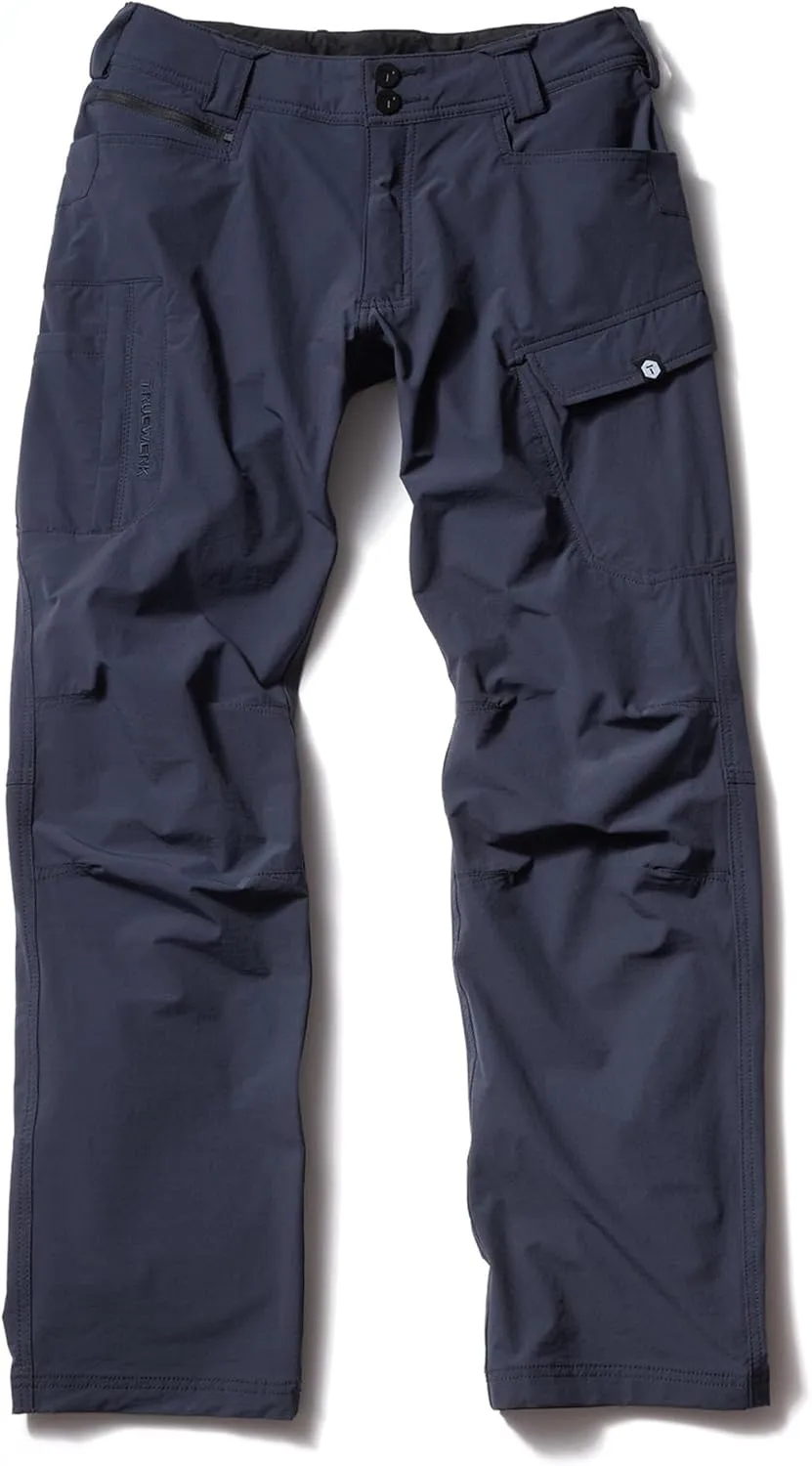 TRUEWERK Men??s Work Pants - T1 WerkPants Relaxed Fit, Lightweight, Moisture Wicking, Tactical Cargo Pants with 4-Way Stretch