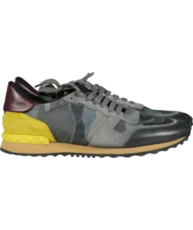 Valentino Grey Garavanni Rockstud Trainers UK 9 EU 43 👞