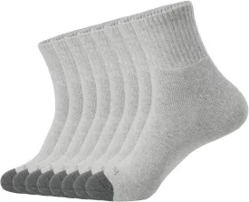 WANDER Men's Athletic Ankle Socks 3/8 Pairs Thick Cushion Running Socks for Men&Women Cotton Socks 6-9/9-12/12-15