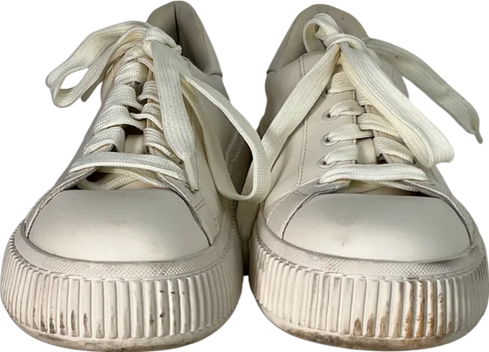 ZARA Cream Trainers UK 9 EU 43 👞