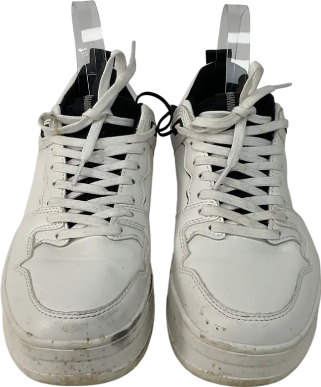 ZARA White Lace Up Trainers UK 5 EU 38 👠